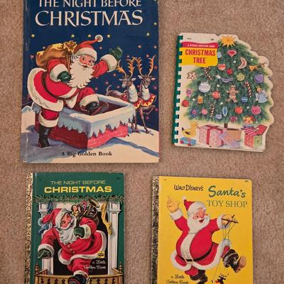 Vintage Christmas Children's Books