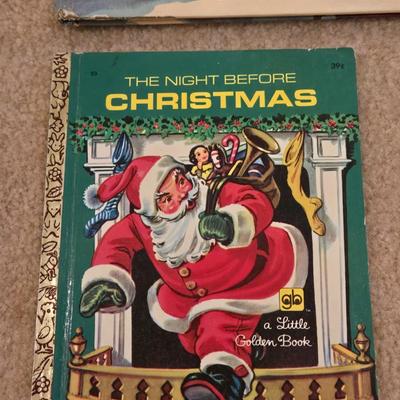 Vintage Christmas Children's Books