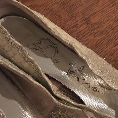 Ladies Vintage Silver Shoes