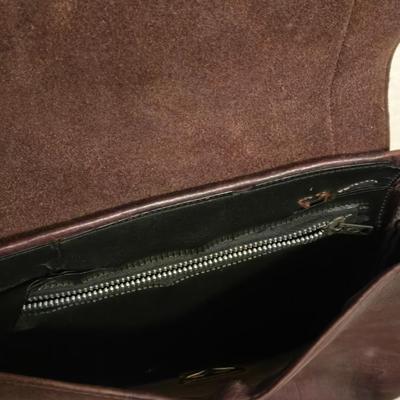 Vintage Brown Leather Purse