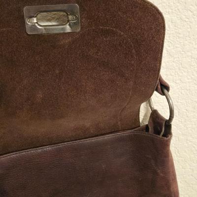 Vintage Brown Leather Purse