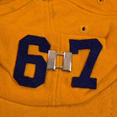Vintage US Military Yellow 67 G Rally Cap
