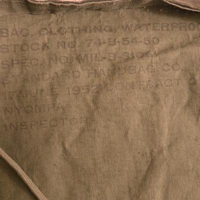 Vintage US Military Clothing Bag