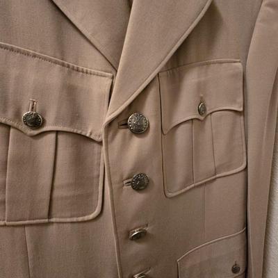 Vintage US Military Air Force Tan Suit