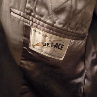 Vintage US Military Air Force Tan Suit