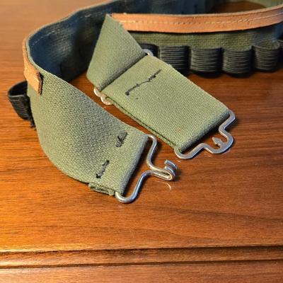 Vintage US Military Ammo Belt