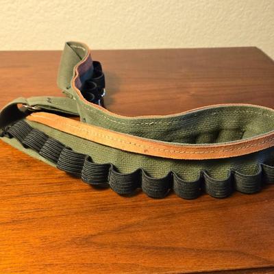 Vintage US Military Ammo Belt