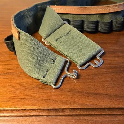 Vintage US Military Ammo Belt
