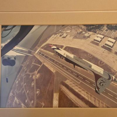 Vintage Framed Photos Of a Thunderbird