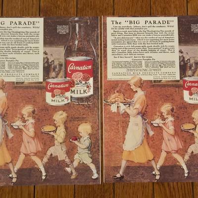Vintage Repro Advertisement Prints