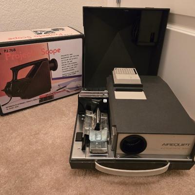 Vintage Projector and Projector Scope
