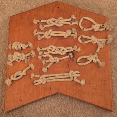 Vintage Mounted Knotts