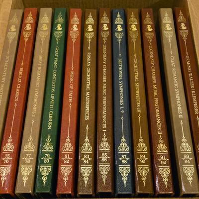 Franklin Mint 100 Greatest Recordings of All Time Albums