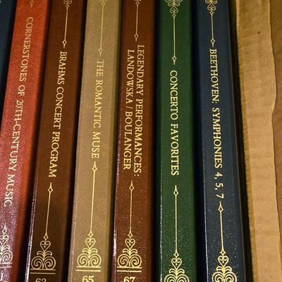 Franklin Mint 100 Greatest Recordings of All Time Albums