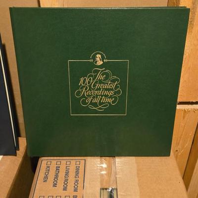 Franklin Mint 100 Greatest Recordings of All Time Albums