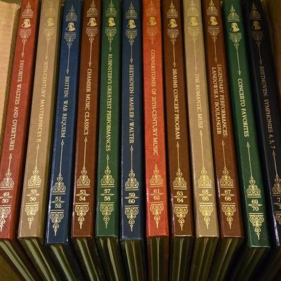 Franklin Mint 100 Greatest Recordings of All Time Albums