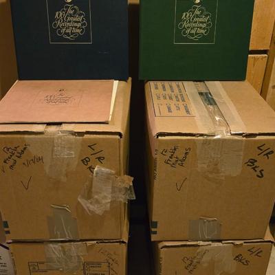 Franklin Mint 100 Greatest Recordings of All Time Albums