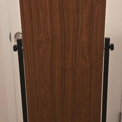 Vintage Full Length Mirror with Casters
