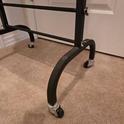 Vintage Full Length Mirror with Casters