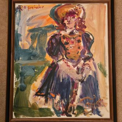 Audrey Roll Preissler Oil Painting