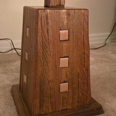 Ranch Oak by Brandt Floor Lamp