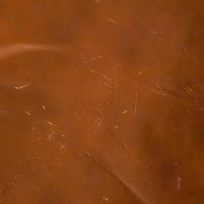Mid Century Modern Brown Leather Couch