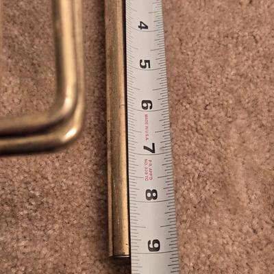Gold Metal Towel Stand