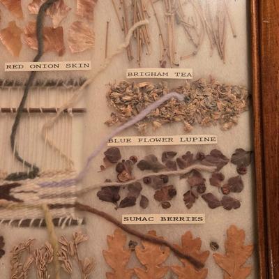 Navajo Dye Chart Artwork