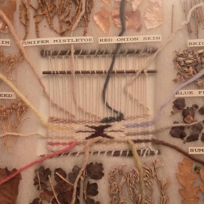 Navajo Dye Chart Artwork
