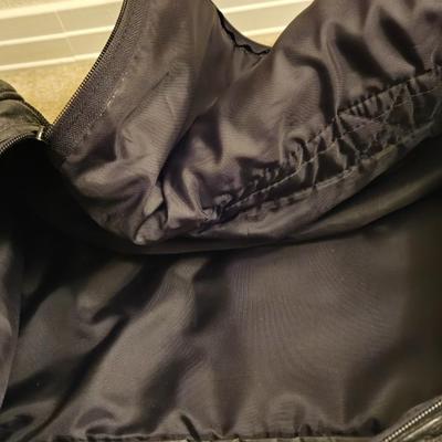 Vintage Leather Duffle Bag