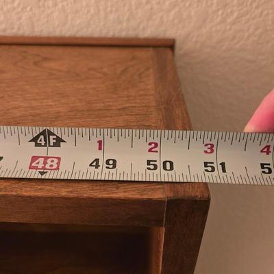 Vintage Mid Century Modern Book Shelf