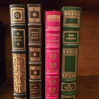 Franklin Mint Leather Bound Books