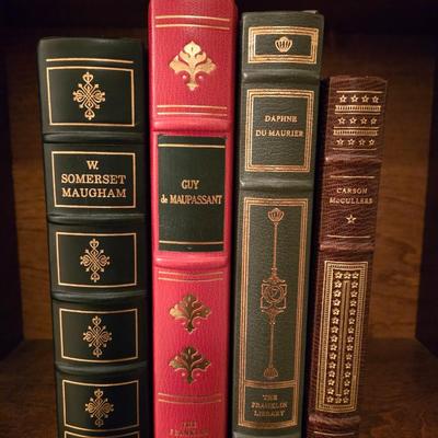 Franklin Mint Leather Bound Books