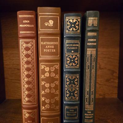 Franklin Mint Leather Bound Books