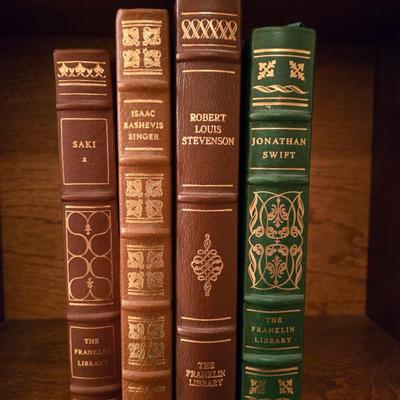 Franklin Mint Leather Bound Books