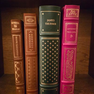 Franklin Mint Leather Bound Books