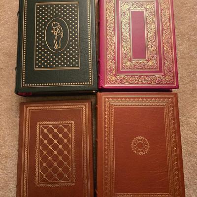 Franklin Mint Leather Bound Books