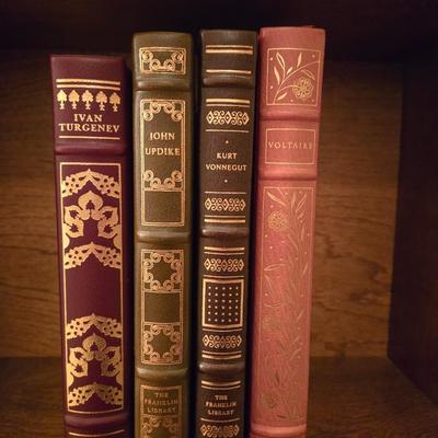 Franklin Mint Leather Bound Books