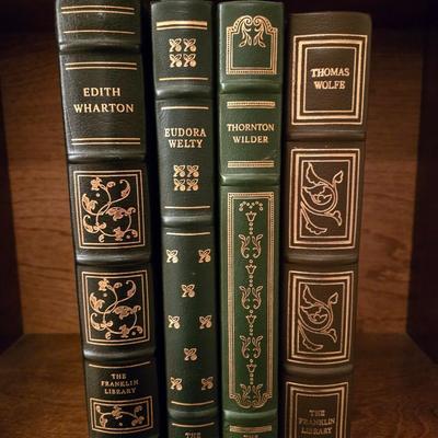 Franklin Mint Leather Bound Books