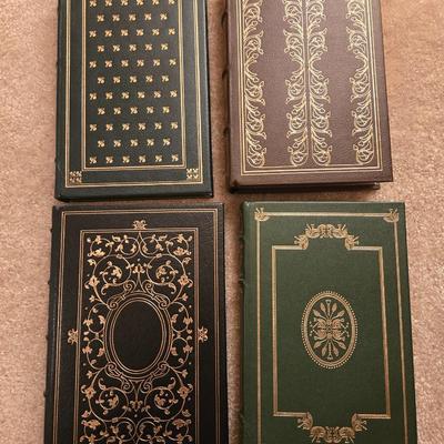 Franklin Mint Leather Bound Books