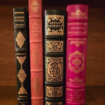 Franklin Mint Leather Bound Books
