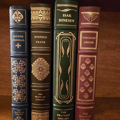 Franklin Mint Leather Bound Books