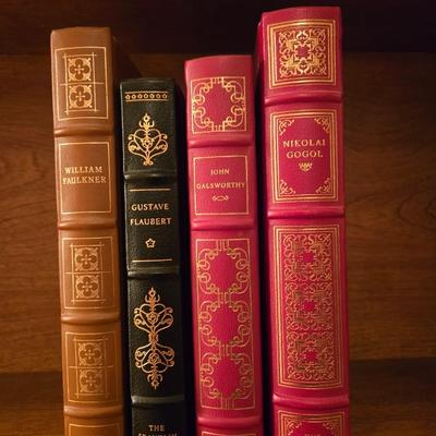 Franklin Mint Leather Bound Books