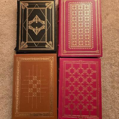 Franklin Mint Leather Bound Books