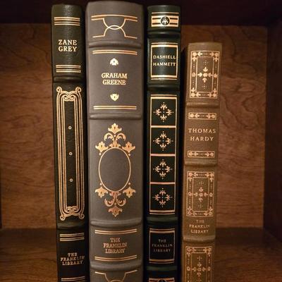 Franklin Mint Leather Bound Books