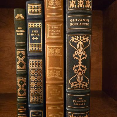 Franklin Mint Leather Bound Books