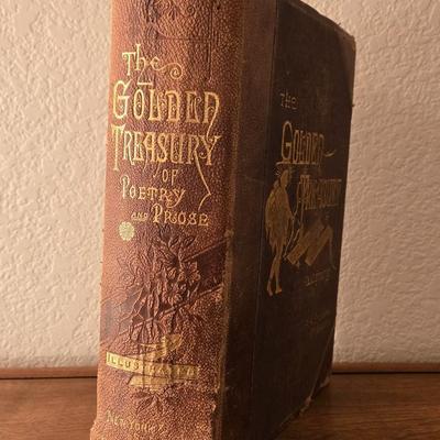 The Golden Treasury of Poetry & Prose 1883 R.H. Stoddard & F.F. Browne Hardcover