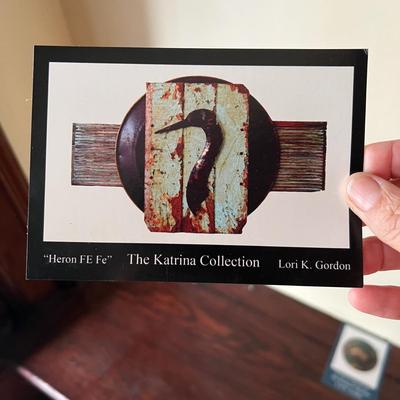 “Heron FE Fe” By Lori K. Gordon - The Katrina Collection (FE-RG)