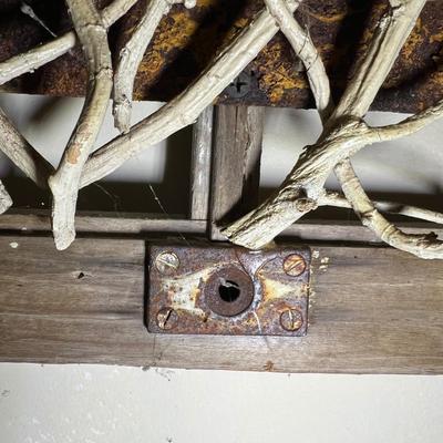 Reclaimed Mixed Media Wall Hanging (FE-RG)