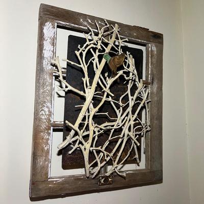 Reclaimed Mixed Media Wall Hanging (FE-RG)
